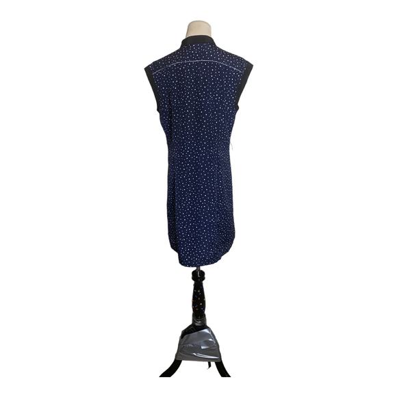 Jason Wu blue polka dots sleeveless dress size Medium - Picture 2 of 10